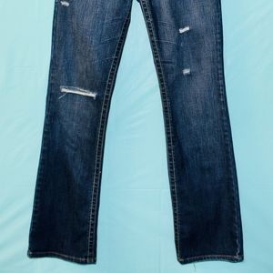 Aeropostale Chelsea skinny bootcut distressed jean
